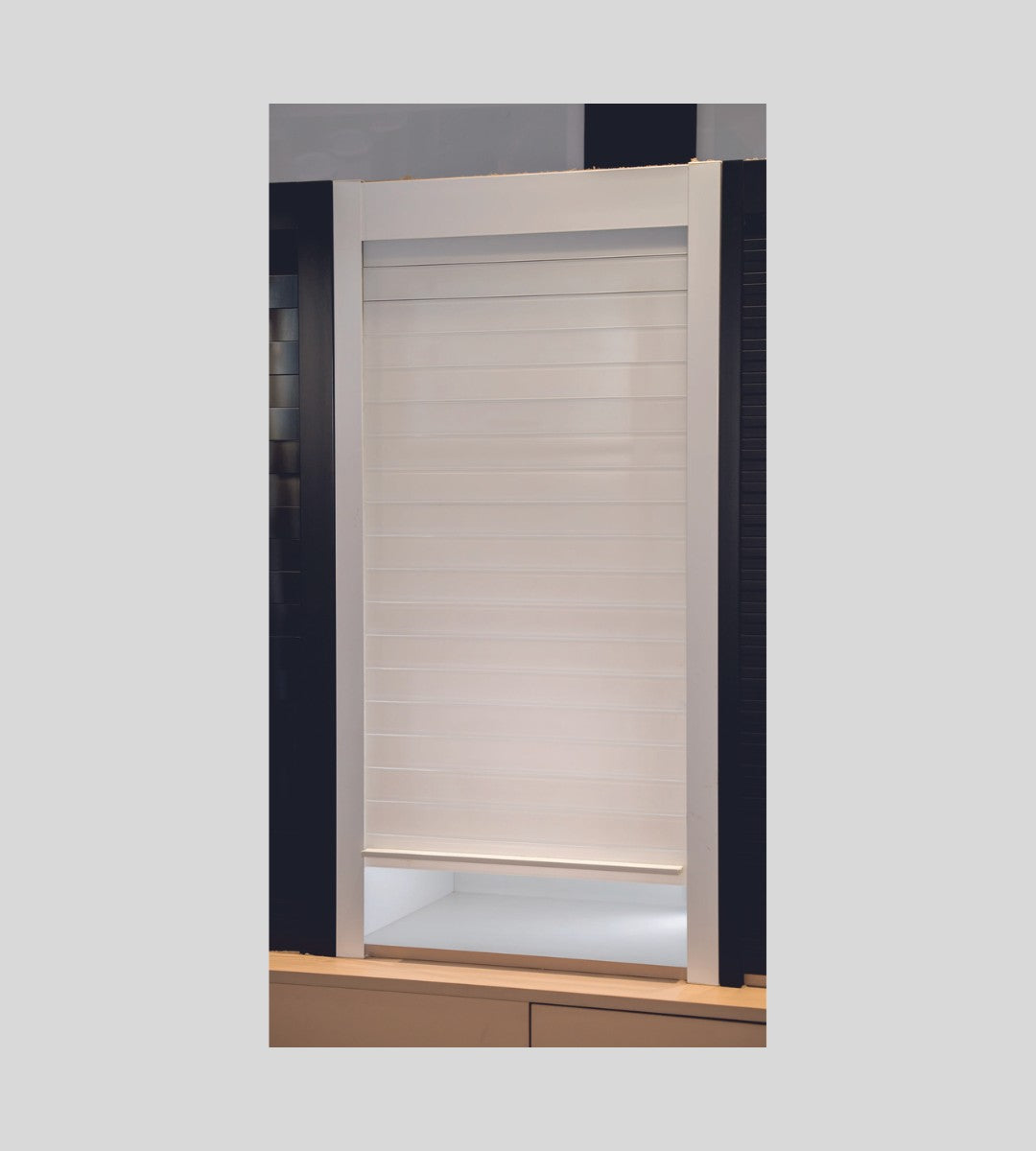 GLASS ROLLER SHUTTERS